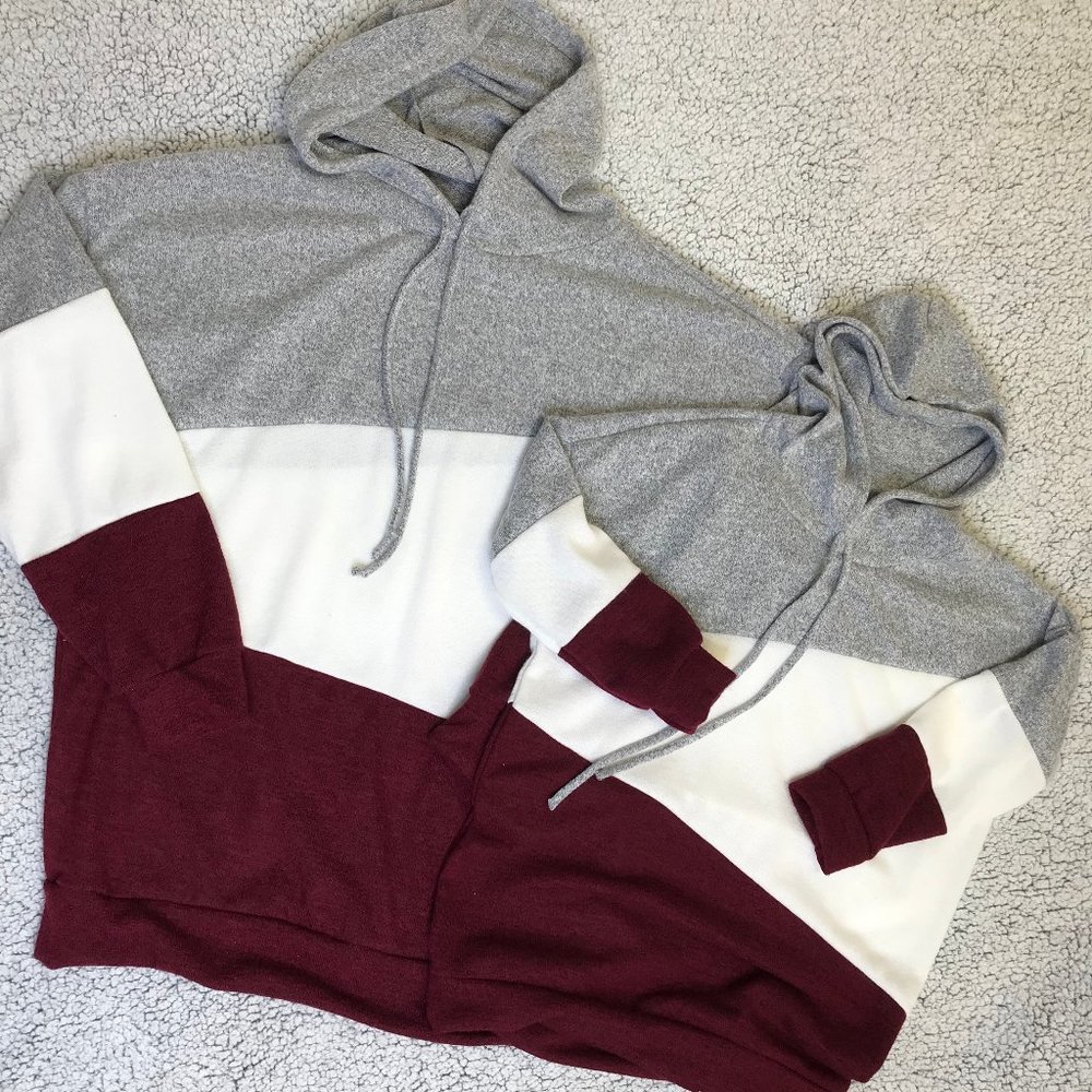 Mom & Me TriColor Sweater - Adult Size